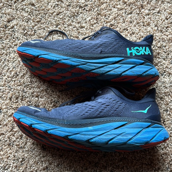 Hoka One One Mens Clifton 8 Sneakers Size 9 - Picture 3 of 8